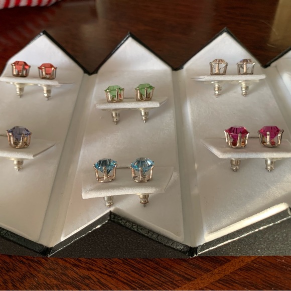 Swarovski Crystal Earring Set - Picture 8 of 12